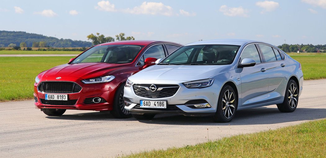 Ford Mondeo 5dv. 2.0 TDCi vs. Opel Insignia Grand Sport 2.0 CDTI