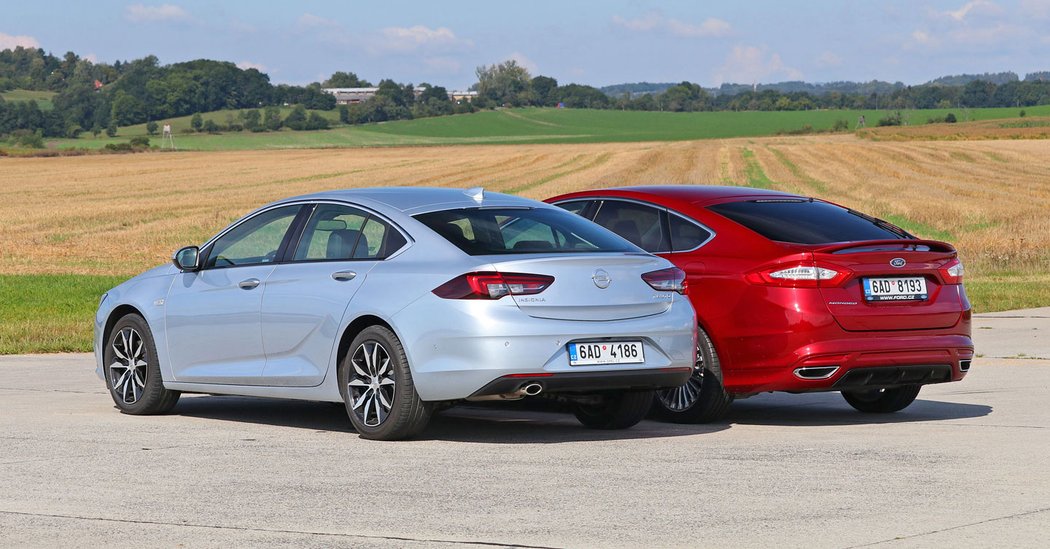 Ford Mondeo 5dv. 2.0 TDCi vs. Opel Insignia Grand Sport 2.0 CDTI