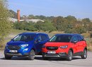 Ford Ecosport 1.0 EcoBoost vs. Opel Crossland X 1.2 Turbo – Divoká změť genů