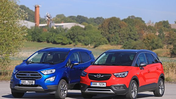 TEST Ford Ecosport 1.0 EcoBoost vs. Opel Crossland X 1.2 Turbo – Divoká změť genů