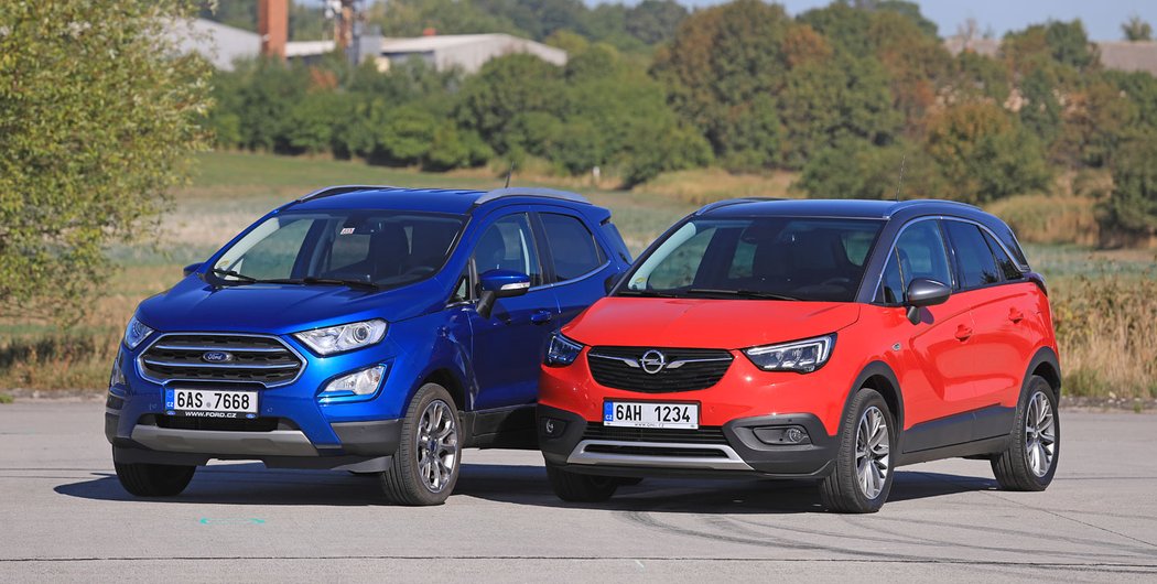 Ford Ecosport 1.0 EcoBoost vs. Opel Crossland X 1.2 Turbo