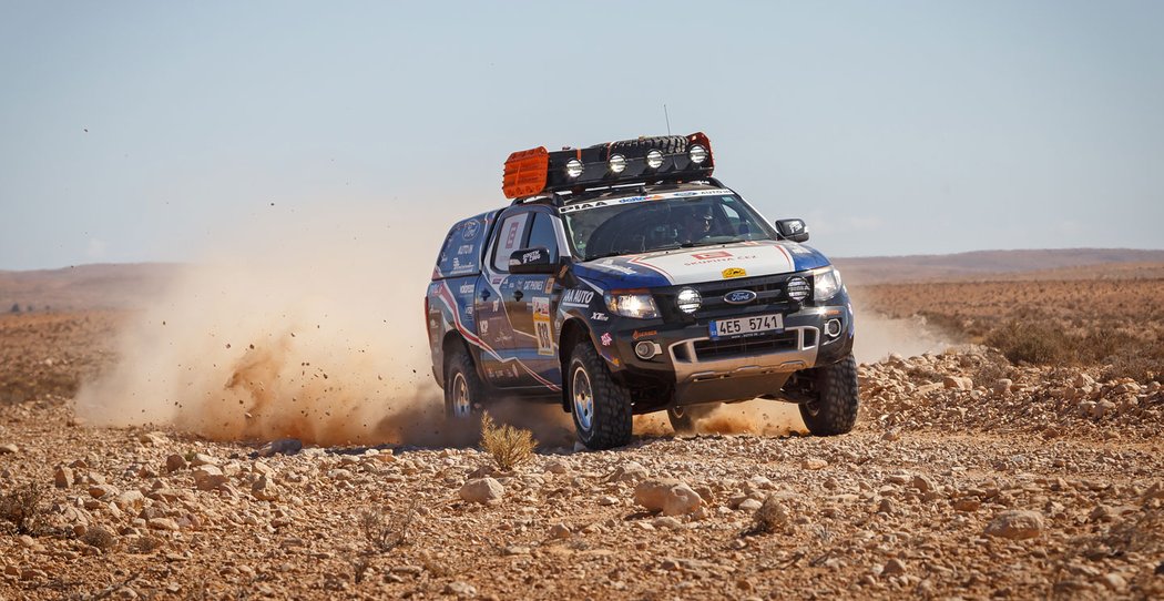 Závodník Lukáš Kvapil se vrací na Dakar s  Fordem Ranger