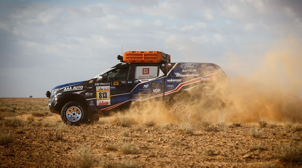 Závodník Lukáš Kvapil se vrací na Dakar s  Fordem Ranger