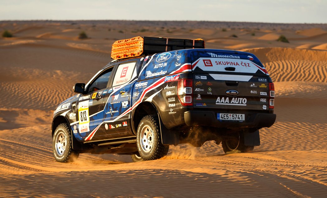 Závodník Lukáš Kvapil se vrací na Dakar s  Fordem Ranger