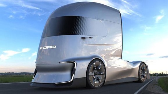 Ford F-Vision je tahač budoucnosti s elektrickým pohonem a autonomním řízením
