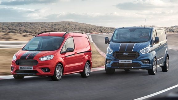 Ford zdokonaluje sportovně laděné členy rodiny modelů Transit 