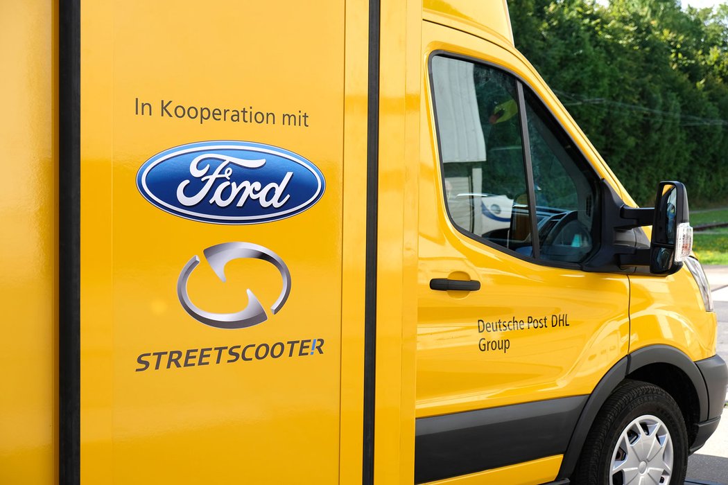 Ford Deutsche Post StreetScooter WORK XL