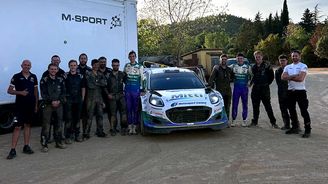 Ford před Rallye Sardinie 2026 Ford před Rallye Sardinie 2026