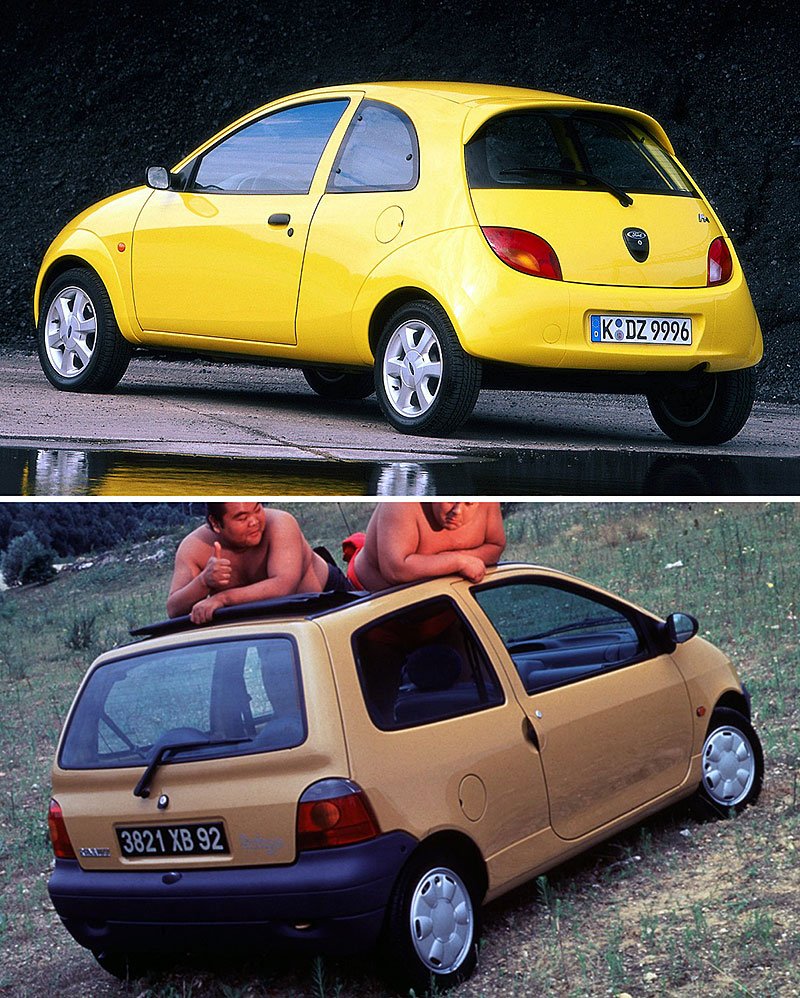 Ford Ka vs. Renault Twingo