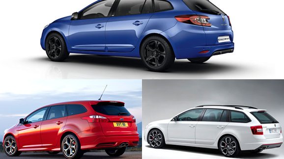 Rychlá kombi: Co koupit – Ford, Renault, nebo Škodu?