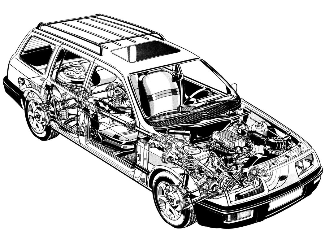 Ford Sierra XR 4x4 Turnier (1986)