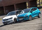 TEST Ford Fiesta 1.0 EcoBoost vs. Škoda Fabia 1.0 TSI – Malí, drazí, automatoví…