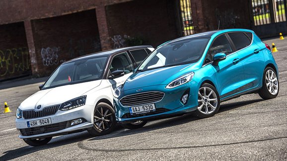 TEST Ford Fiesta 1.0 EcoBoost vs. Škoda Fabia 1.0 TSI – Malí, drazí, automatoví…