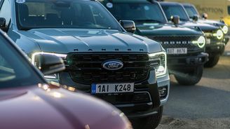 Fordy na sněhu Fordy na sněhu