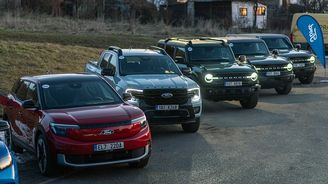 Fordy na sněhu Fordy na sněhu