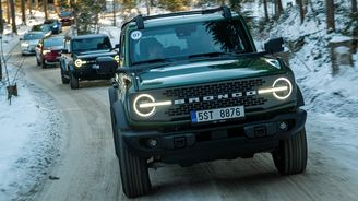 Fordy na sněhu Fordy na sněhu