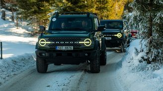 Fordy na sněhu Fordy na sněhu