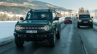 Fordy na sněhu Fordy na sněhu