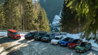 Fordy na sněhu Fordy na sněhu