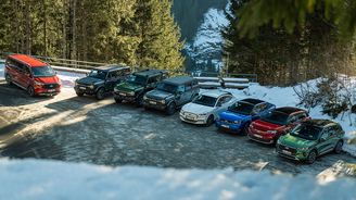 Fordy na sněhu Fordy na sněhu