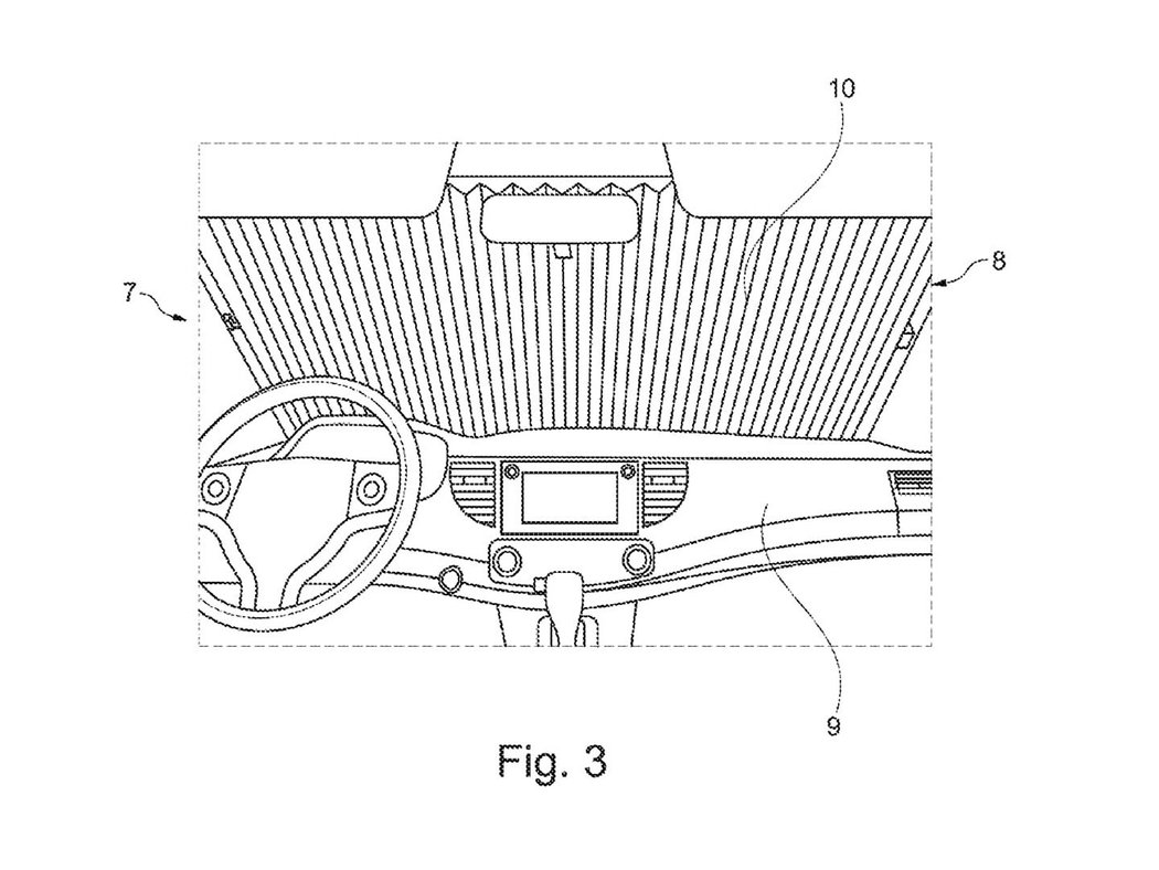 Ford Solar Panel Cocoon Patent