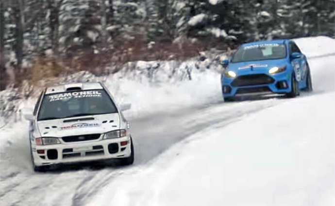 Sériový Ford Focus RS vyzval soutěžní Subaru od Prodrive. Tipnete vítěze?