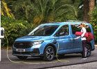 Ford Tourneo Connect nově jako plug-in hybrid. Na elektřinu zvládne 110 km