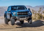 Ford F-150 Raptor má v modelovém roce 2019 ještě lépe skákat