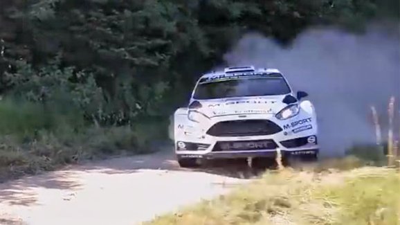 Video: Ott Tanak a jeho extrémní skok na WRC Rally Poland