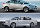 Ford Focus vs. Volkswagen Jetta: Designový duel