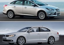 Ford Focus vs. Volkswagen Jetta: Designový duel