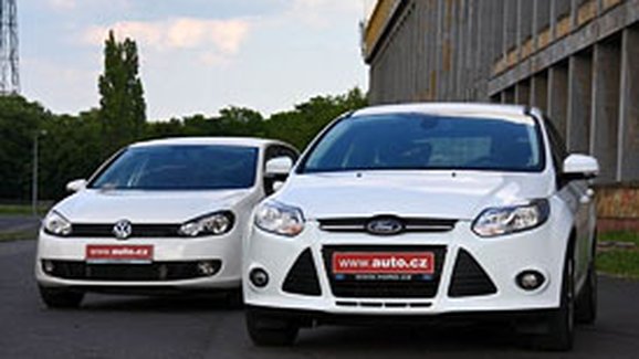 TEST Ford Focus 1,6 TDCi vs. VW Golf 1,6 TDI – Superhrdina kontra etalon