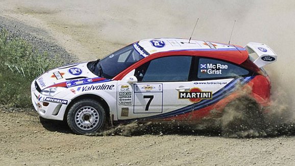 Jezděte jako Colin McRae! Jeho Ford Focus WRC z roku 1999 míří do aukce