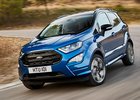 Ford EcoSport: Nová příď, turbodiesel, dvoubarevný lak a ST-Line pro Evropu