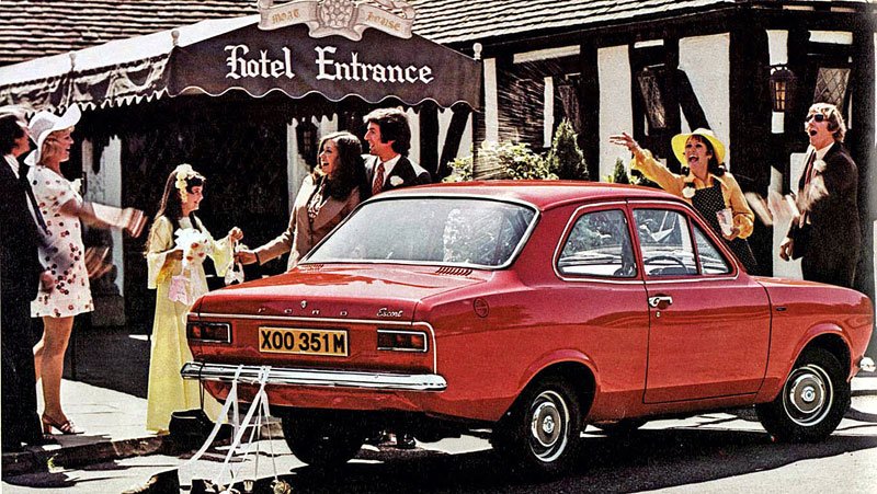 Ford Escort Sedan 1974