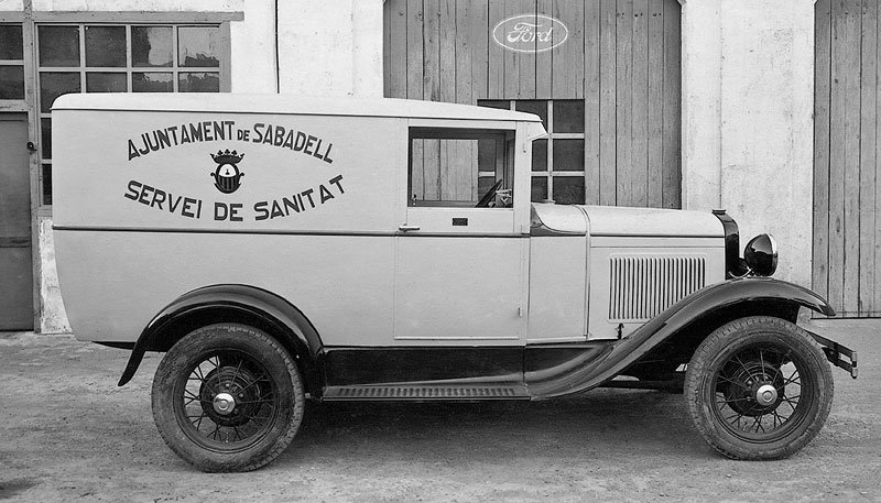 Ford Model A Furgoneta Ambulancia Carroseries Caba (1930)