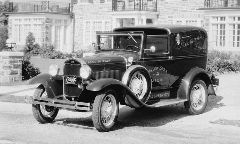 Ford Model A Town Car Delivery 295A Briggs (1931)