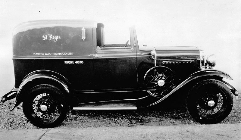 Ford Model A Town Car Delivery 295A Briggs (1931)