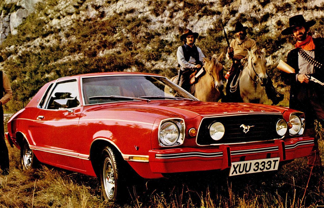 Ford Mustang II V8 Ghia Coupe (UK) (1975–1978)