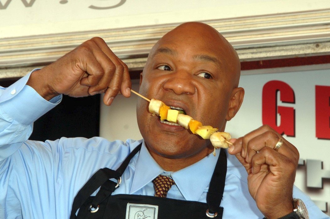 Legendární boxer George Foreman je velký fajnšmekr