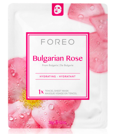 Hydratační plátýnková maska Farm to Face Bulgarian Rose, FOREO, 549 Kč (3x20ml)