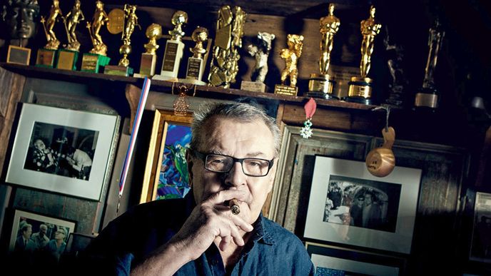 Miloš Forman a jeho ceny, Connecticut, 2012