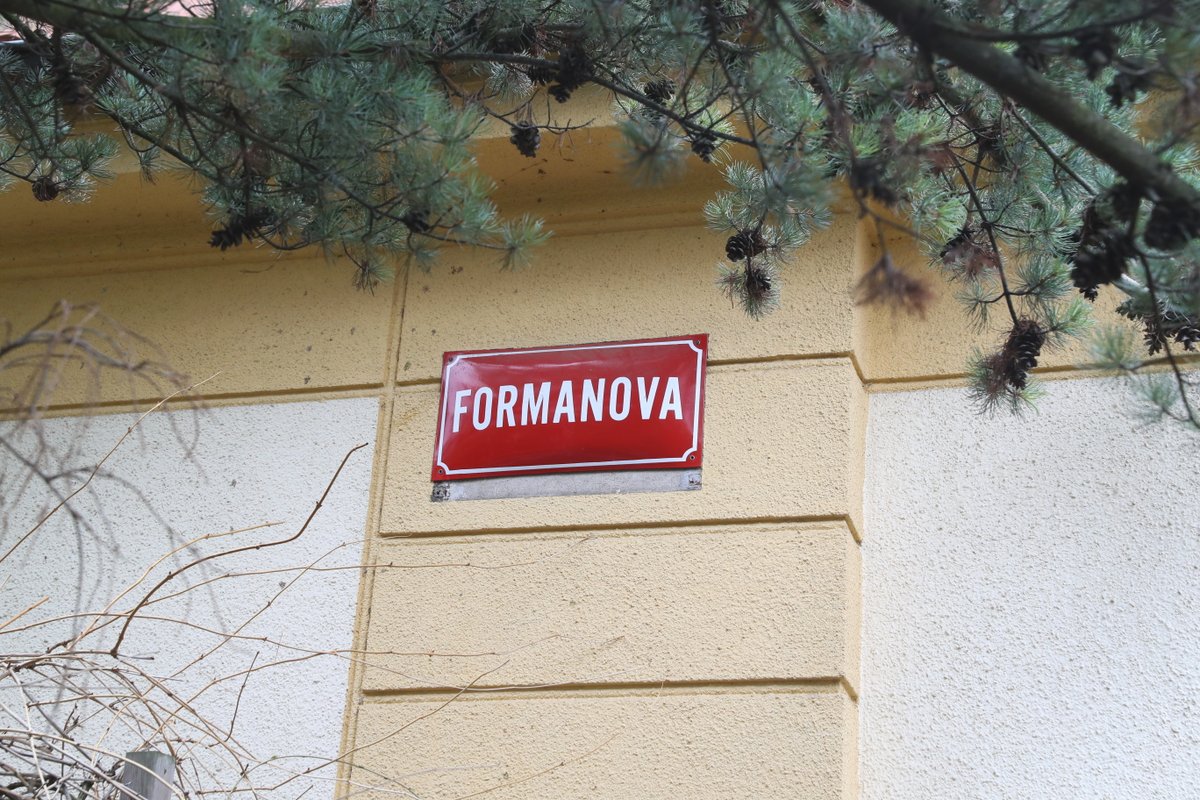 Naposledy Miloš Forman navštívil rodný dům, když město pojmenovalo ulici po jeho otci.