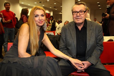 Manželé Formanovi patří k pravidelným hostům filmového festivalu v Karlových Varech