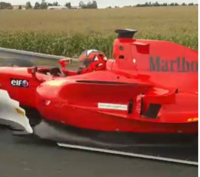 Formule na dálnici D1 v roce 2019.