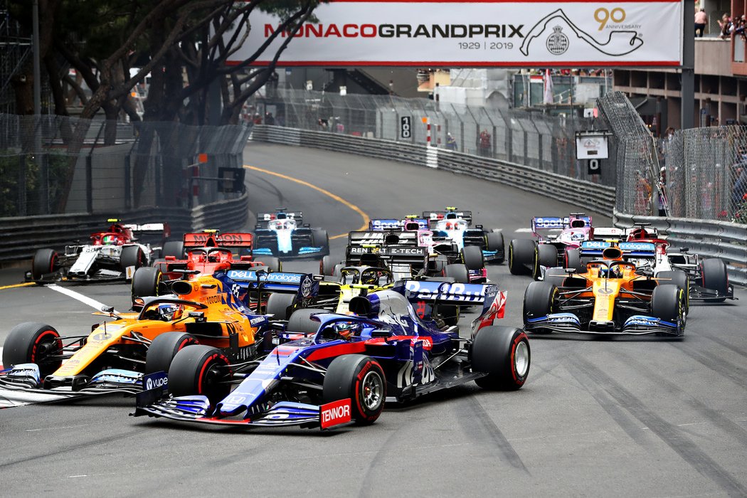 Formule 1: Velká cena Monaka 2019 závod