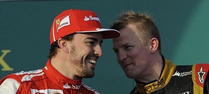 Fernando Alonso a Kimi Räikkönen - od sezóny 2014 týmoví kolegové