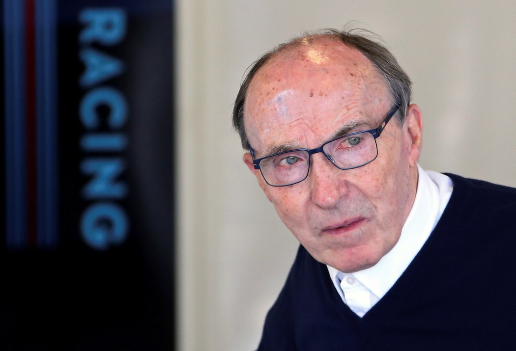 Zakladatel slavné britské stáje formule 1 Frank Williams