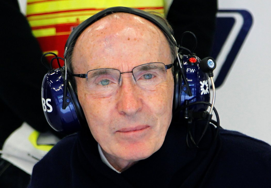 Zakladatel slavné britské stáje formule 1 Frank Williams