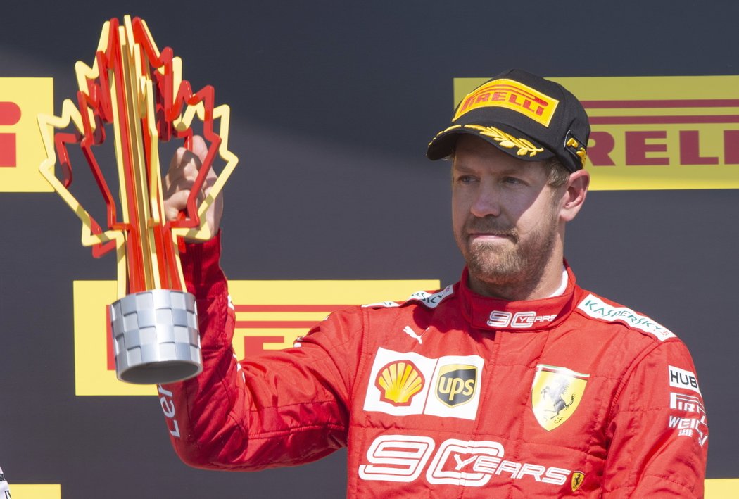 Rozladěný Sebastian Vettel po GP Kanady